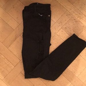 FRAME skinny distressed jean